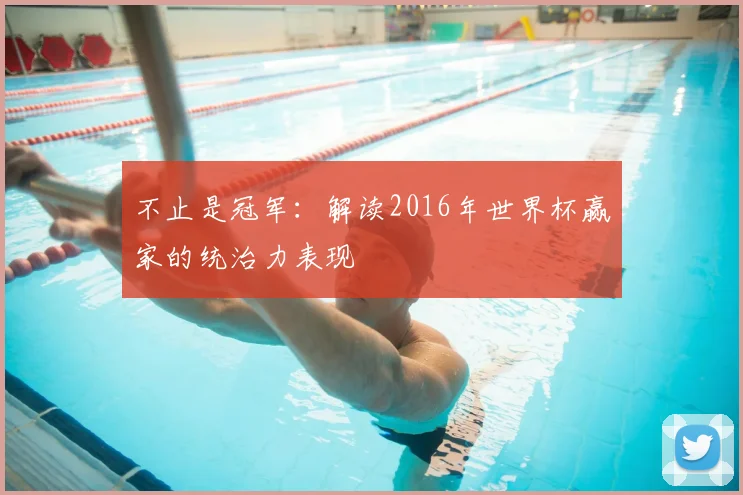 不止是冠军:解读2016年世界杯赢家的统治力表现